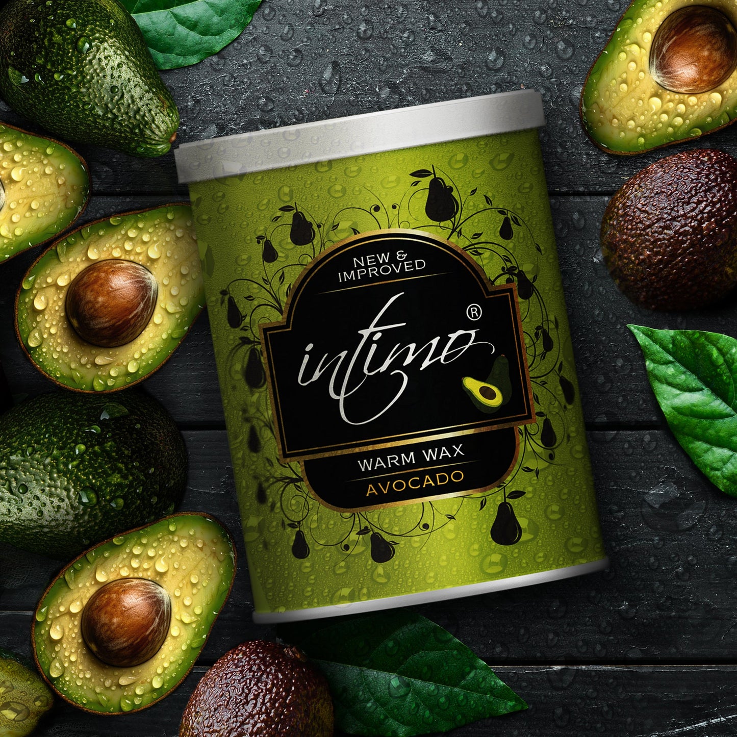 Intimo Italian Avocado Warm Wax 800ml | Mature Skin