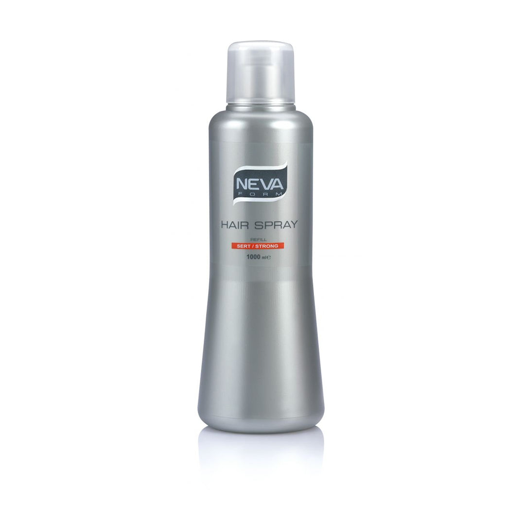 NEVAStyling Free Gas Hair Spray Refill 1000ml – Strong Hold for Long-Lasting Styling