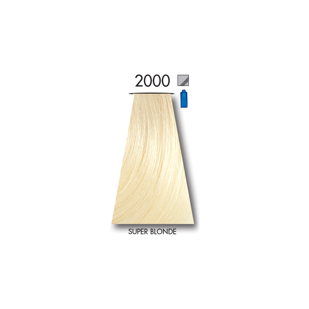 Keune Tinta SUPER BLONDE 2000 with Keune Developer 20 Volume - 60 ml