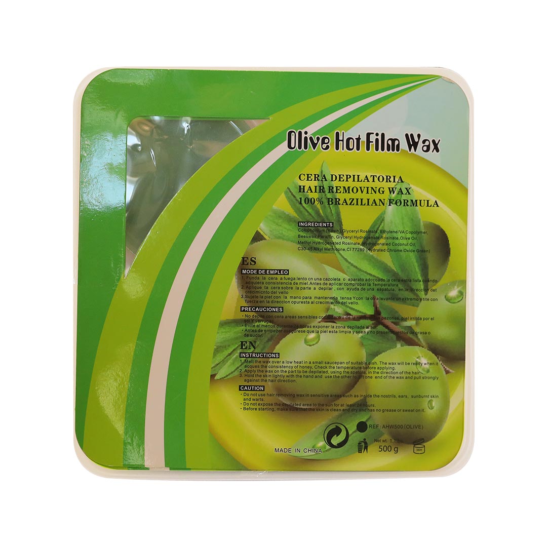 Olive Oil Hot Wax – 500g | Soothing & Hydrating Wax for Sensitive Skin