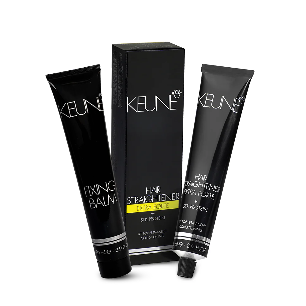 Keune HAIR STRAIGHTENER EXTRA FORT PACK (85+85 ML) - 170 ML