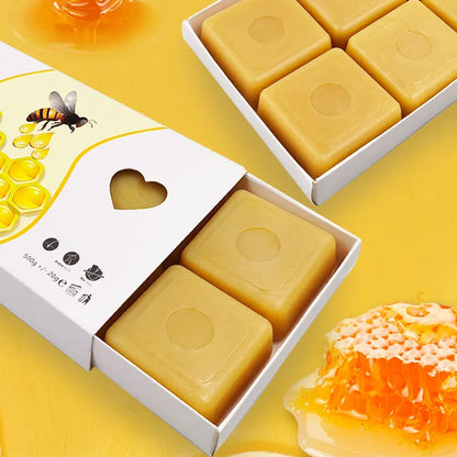 Meraki Professional Honey Hard Wax Blocks – 500g | Hair Removal for All Types of Skin