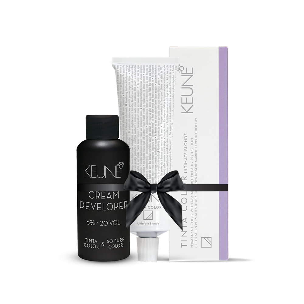 Keune Tinta Color Super Intense Violet Blonde 1577 with Keune Developer 20 Volume - 60 ml