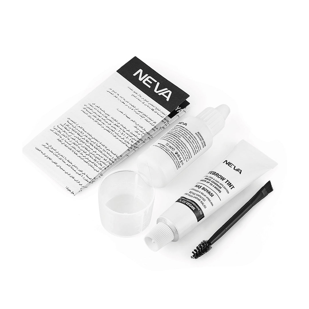 Neva Professional Eyebrow Tint 3 – Natural Brown | Long-Lasting, Natural-Looking Brow Color