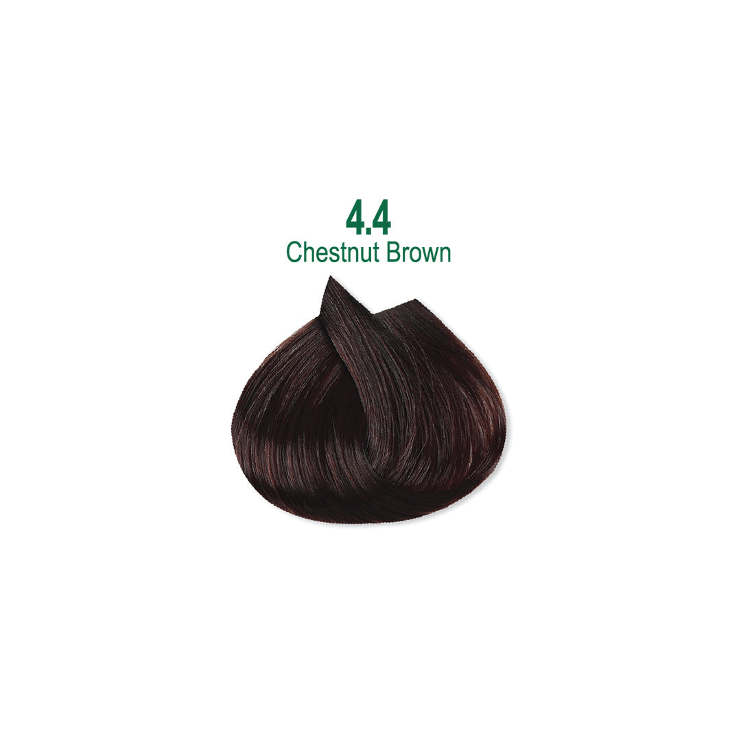 Naturalis Hair Color Cream Set – 4.4 Chestnut Brown | Vegan, Ammonia-Free Permanent Hair Dye