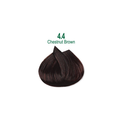 Naturalis Hair Color Cream Set – 4.4 Chestnut Brown | Vegan, Ammonia-Free Permanent Hair Dye
