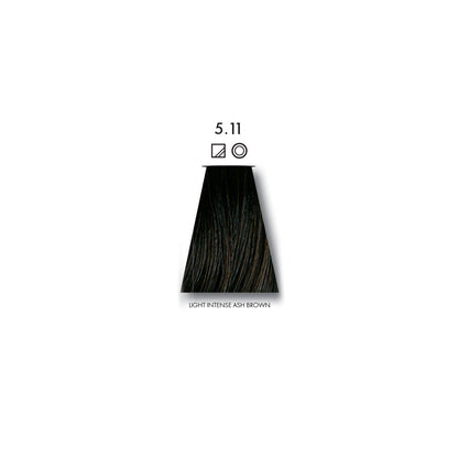 Keune Tinta Color Light Intense Ash Brown 5.11 with Keune Developer 20 Volume - 60 ml