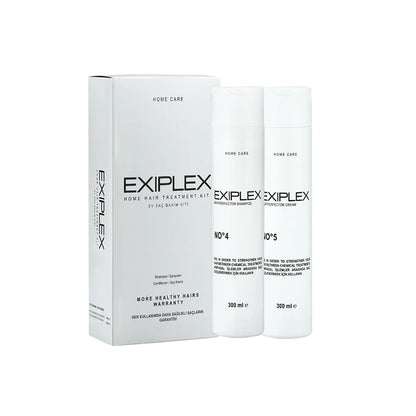 Exiplex Home Hair Treatment Kit - 600ml | Sulfate-Free Bond Repair System for Damaged Hair