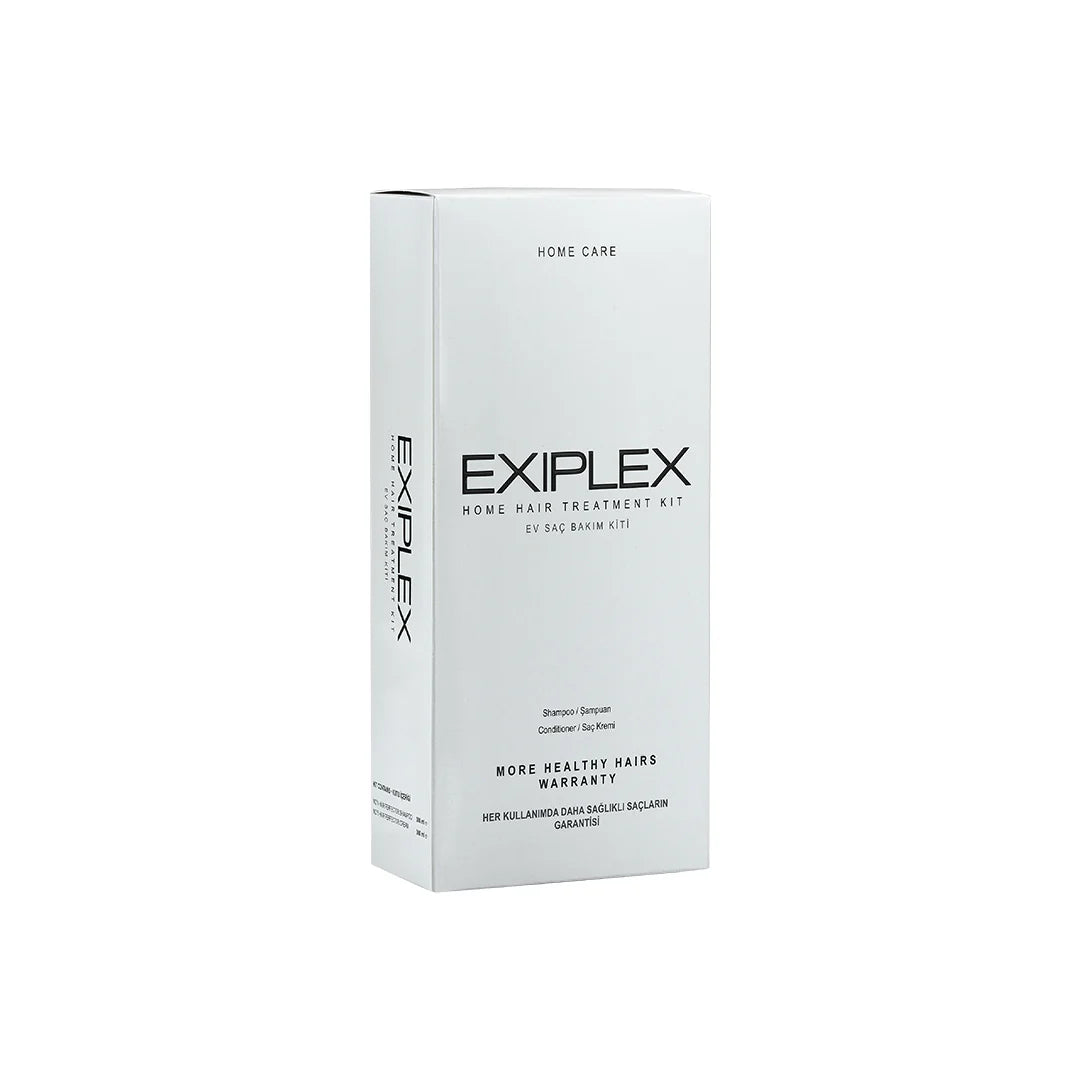Exiplex Home Hair Treatment Kit - 600ml | Sulfate-Free Bond Repair System for Damaged Hair