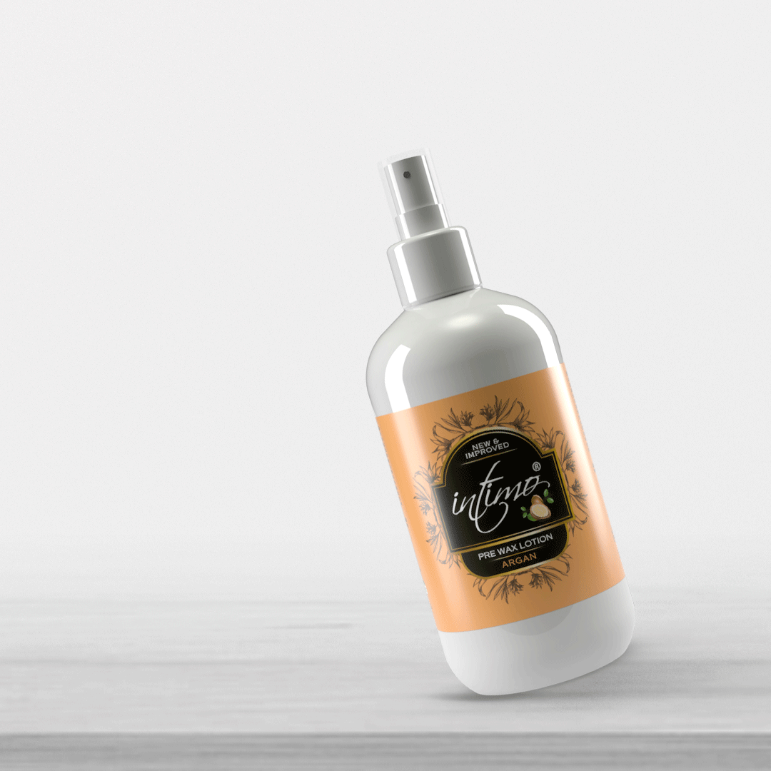 Intimo Pre Wax Lotion Argan 100ml | Gentle Skin Cleanser & Wax Prep