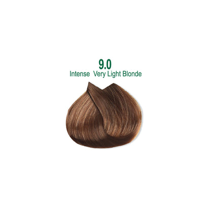 Naturalis Hair Color Cream Set – 9.0 Intense Very Light Blonde | Vegan, Ammonia-Free Permanent Hair Dye
