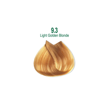 Naturalis Hair Color Cream Set – 9.3 Light Golden Blonde | Vegan, Ammonia-Free Permanent Hair Dye