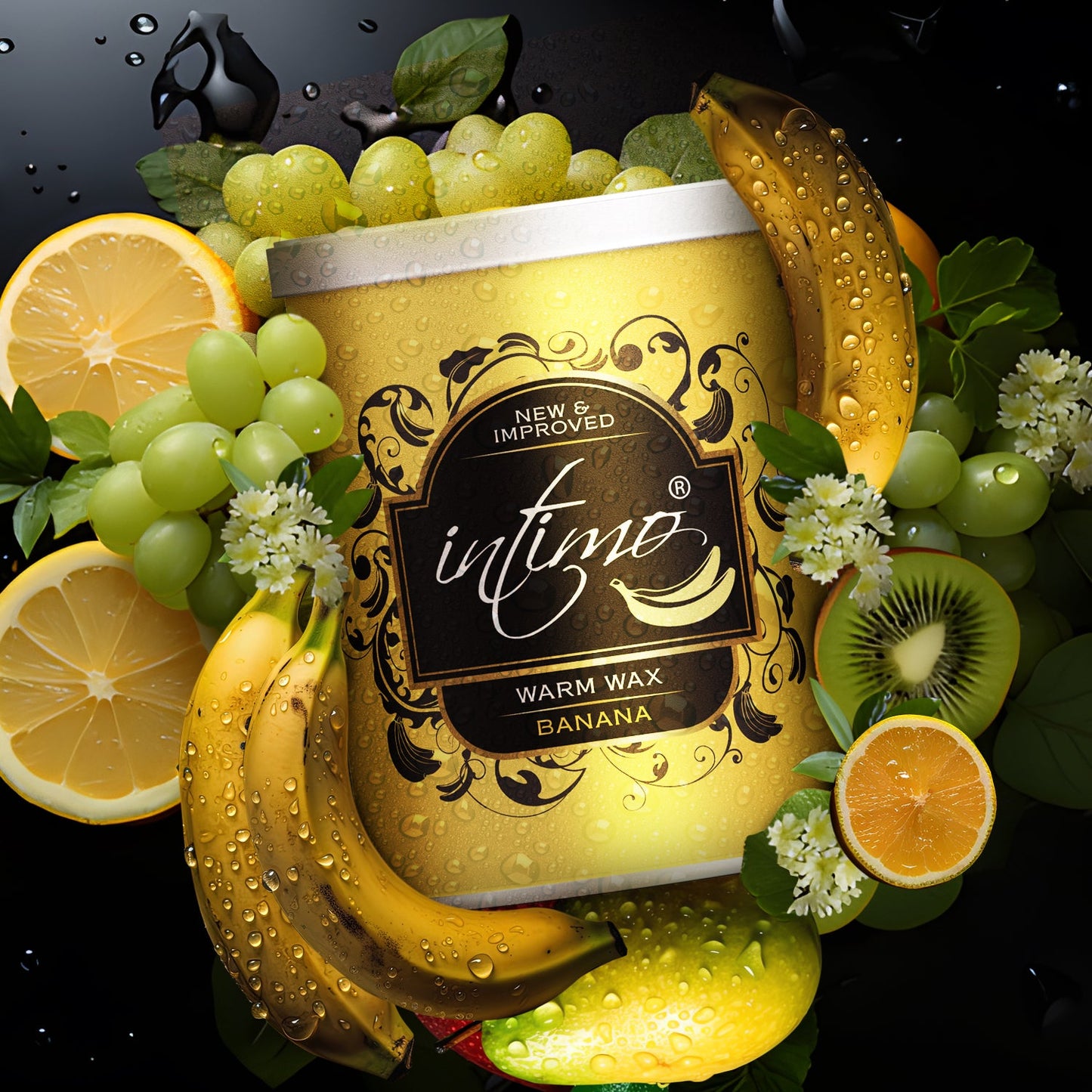 Intimo Italian Banana Warm Wax 800ml | Dry to Normal Skin
