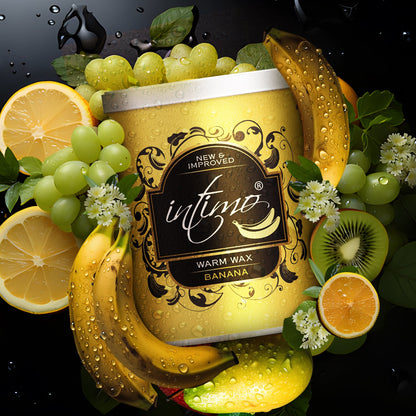 Intimo Italian Banana Warm Wax 800ml | Dry to Normal Skin