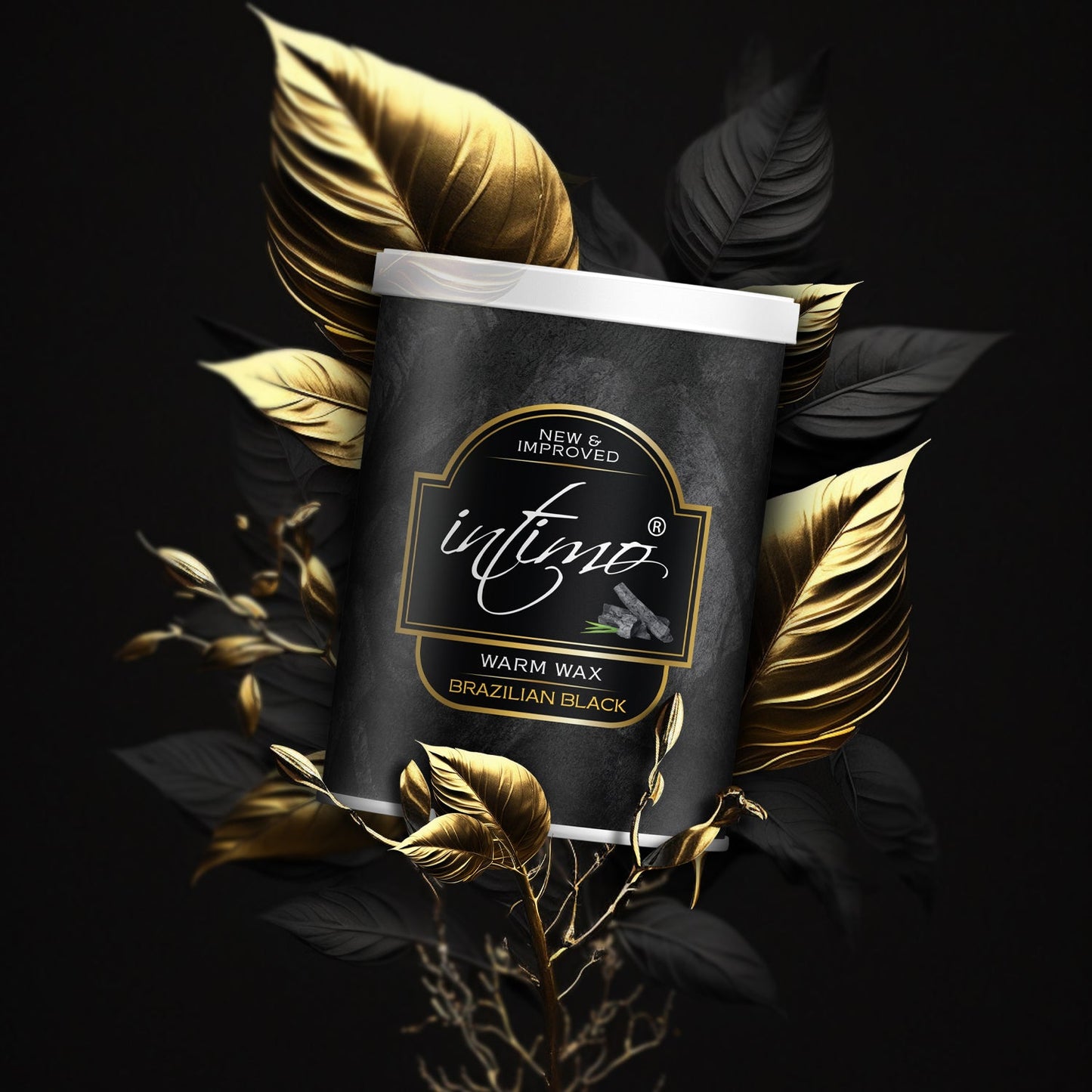 Intimo Italian Brazilian Black Stripless Wax 800ml | Coarse Hair