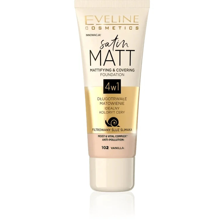 Satin Matt Mattifying & Covering Foundation