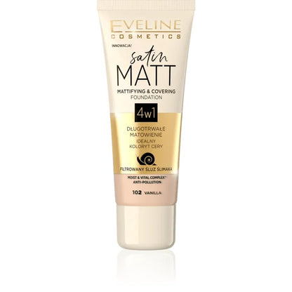 Satin Matt Mattifying & Covering Foundation