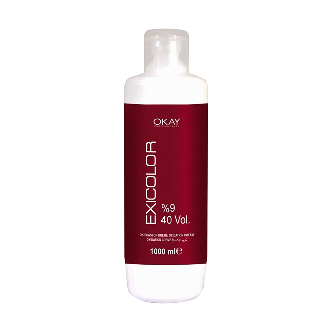 Exicolor Professional Oxidation Cream 9% 40 VOL – 1000ml | High-Lift H ...