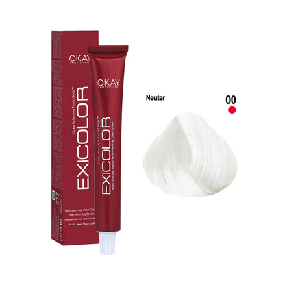 Exicolor Permanent Hair Color Cream Neuter – 00