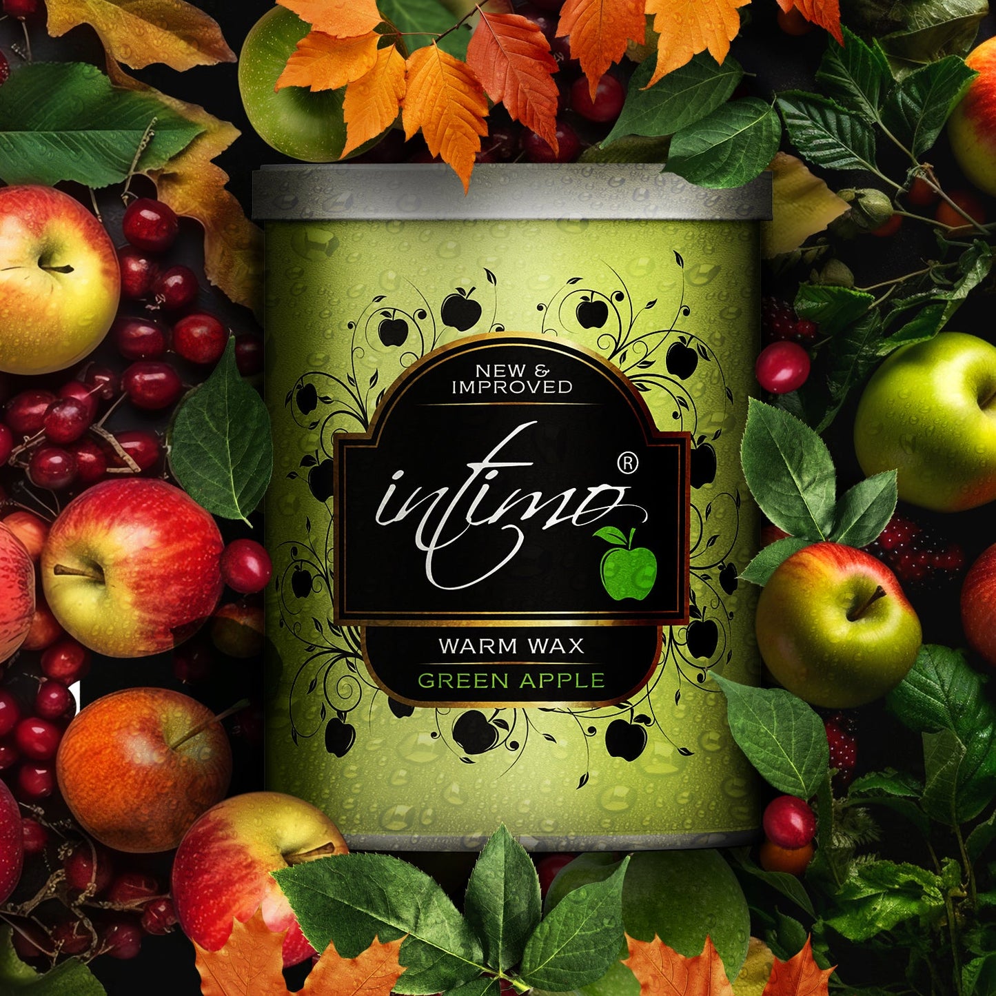Intimo Italian Apple Warm Wax 800ml | Oily to Normal Skin