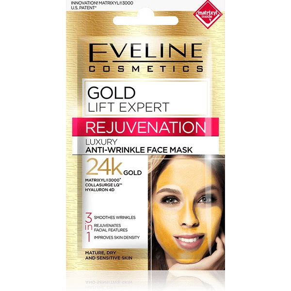 Gold Lift Expert - Luxury Anti-Wrinkle Face Mask with 24K Gold