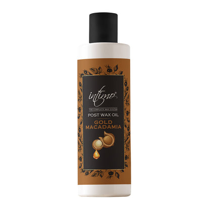 Intimo Post Wax Oil Gold Macadamia 500ml | Vitamin E