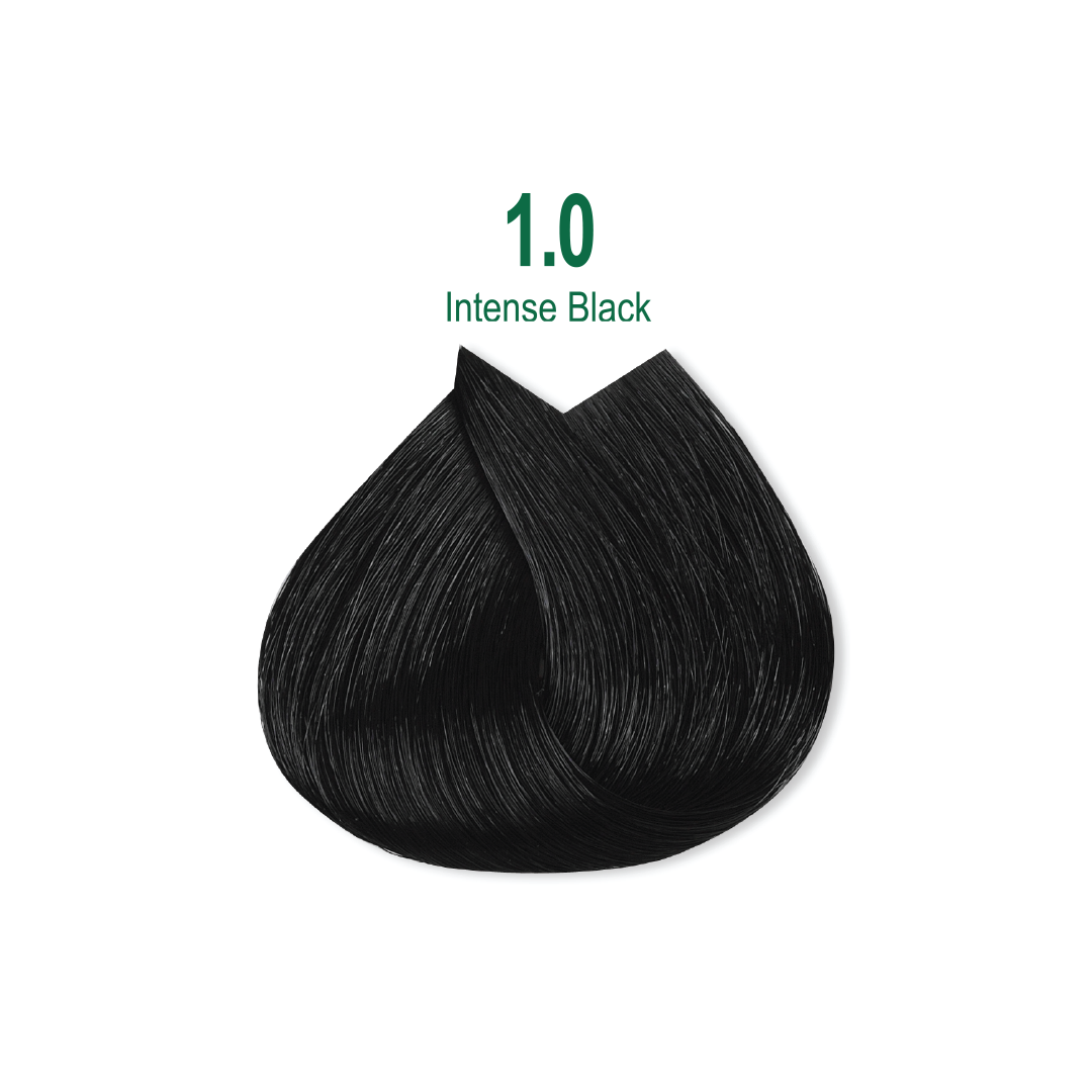 Naturalis Hair Color Cream Set – 1.0 – Intense Black-2