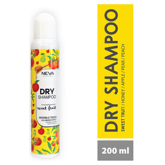 Neva Styling Dry Shampoo Invisible Touch Volumizing Effect Honey, Apple, Pear & Peach