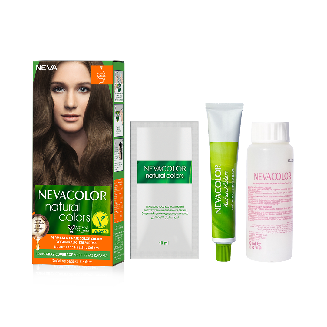 Nevacolor Natural  Hair Color Cream Set7 - Blonde-2