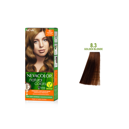 Nevacolor Natural  Hair Color Cream Set		8.3 - Golden Blonde