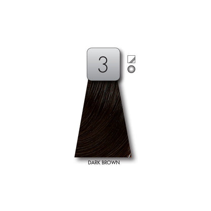 Keune Tinta Dark Brown 3 with Keune Developer 20 Volume - 60 ml