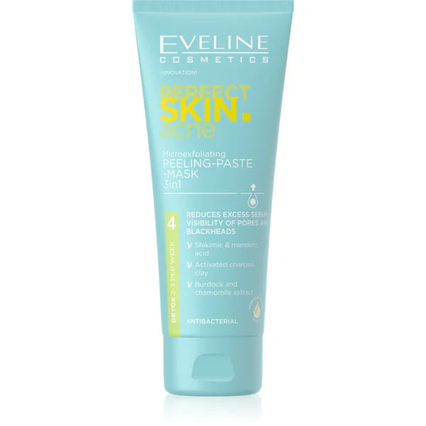Perfect Skin ACNE Micro-Exfoliating Peeling Paste Mask 3in1