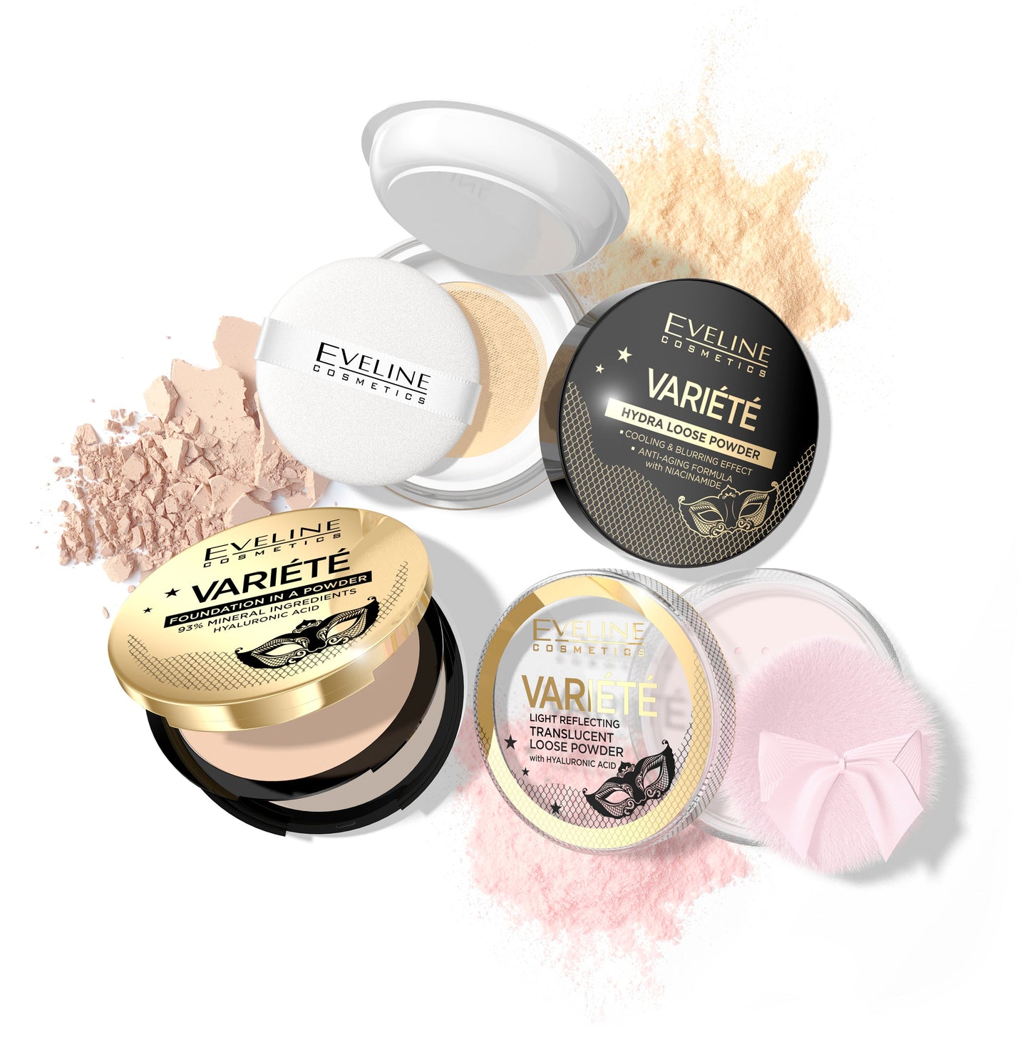 Variete Light Reflecting Translucent Loose Powder with Hyaluronic Acid