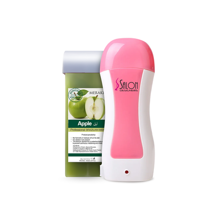 Meraki Roll-On Wax Cartridge Apple 100ml | Professional Depilatory Wax for All Skin Types