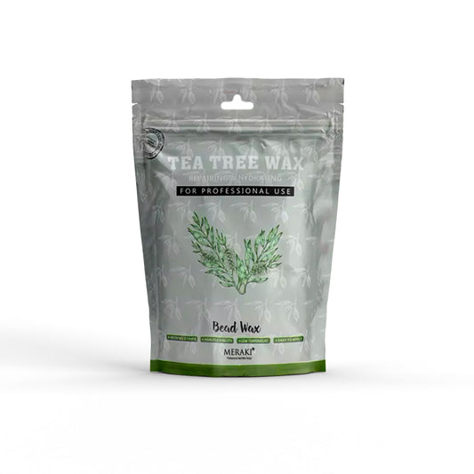 Meraki Tea Tree Hard Wax Beans 500g – New & Improved Formula for Hair Removal