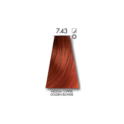 KEUNE TINTA MEDIUM COPPER GOLDEN BLONDE 7.43 – 60ml