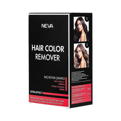 Nevacolor Hair Color Remover Lotion Set – Ammonia-Free Hair Dye Remover for All Hair Types