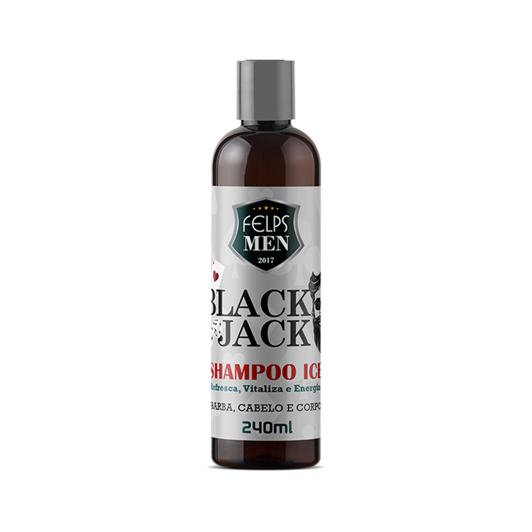 FELPS MEN BLACK JACK SHAMPOO ICE 240ML
