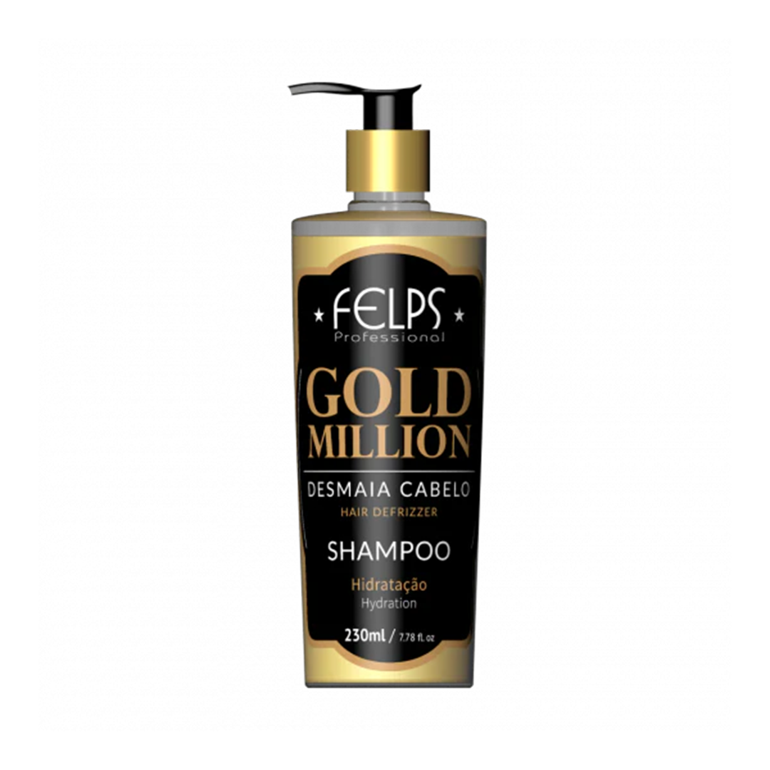 FELPS GOLD MILLION FRIZZ-FREE SHAMPOO 230ML