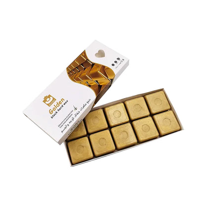 Meraki Professional Golden Hard Wax Blocks – 500g | Hair Removal for All Types of Skin