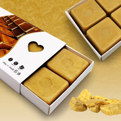 Meraki Professional Golden Hard Wax Blocks – 500g | Hair Removal for All Types of Skin