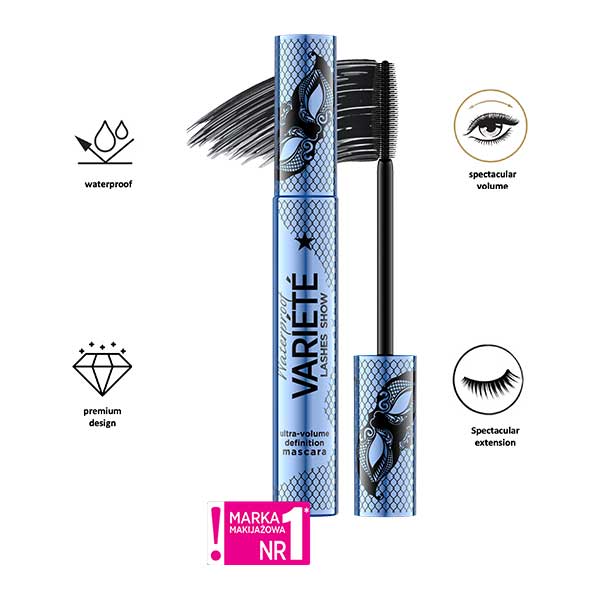 Variete Lashes Show Mascara - WATERPROOF