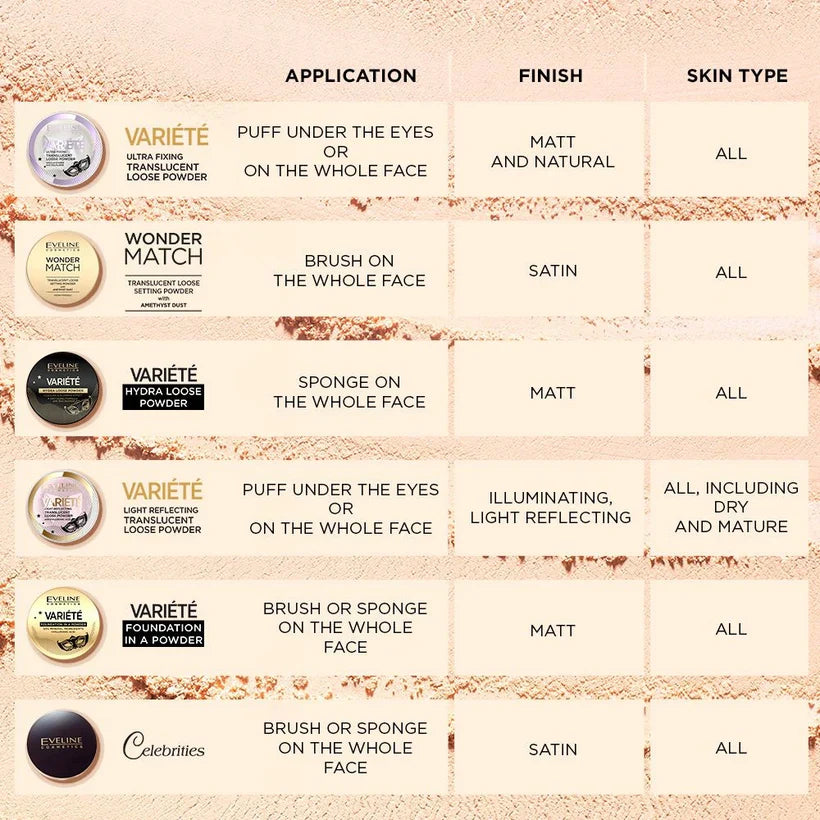 Variete Mineral Powder (Get 50% off at checkout)