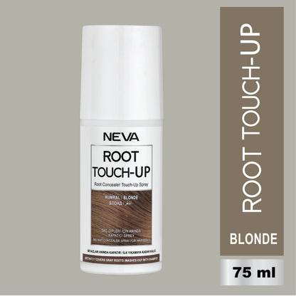 Root Touch Up Hair Color Spray – Blonde – 75ml | Instant Gray Coverage, Long-Lasting Finish