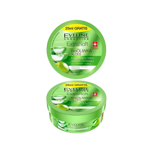 Extra Soft Bio Aloe Vera Soothing Deep Moisturizing Cream for Face and Body