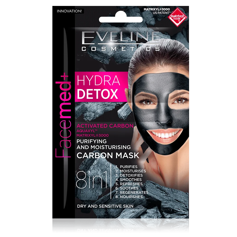 Facemed+ Hydra Detox - Purifying And Moisturising Carbon Mask