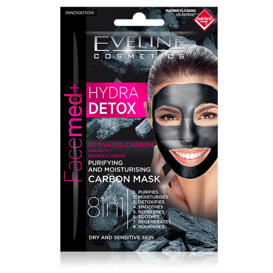 Facemed+ Hydra Detox - Purifying And Moisturising Carbon Mask