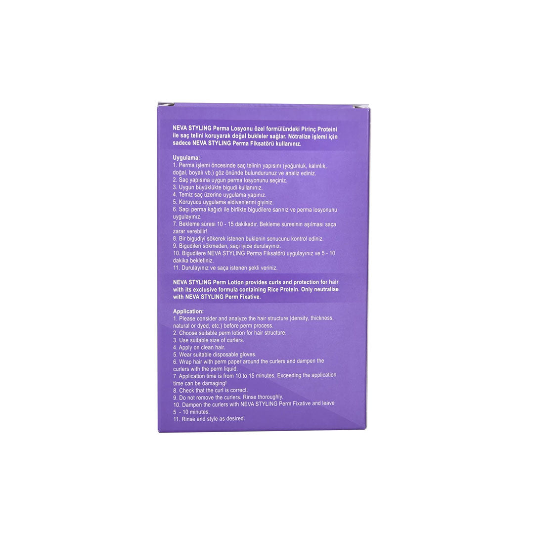 Neva Styling Perm Lotion No.2 for Colored Hair – Rice Protein Formula | Gentle Curling Care