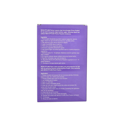 Neva Styling Perm Lotion No.2 for Colored Hair – Rice Protein Formula | Gentle Curling Care