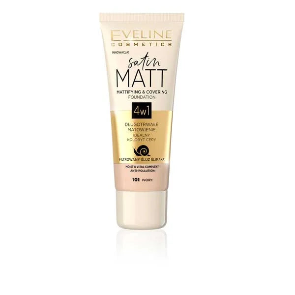 Satin Matt Mattifying & Covering Foundation